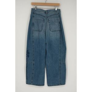 Anthropologie Mid-Rise Heritage Barrel Jeans